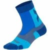2XU - VECTR Unisex Light Cushion Crew Socks - Ultra Aqua/Turbulence