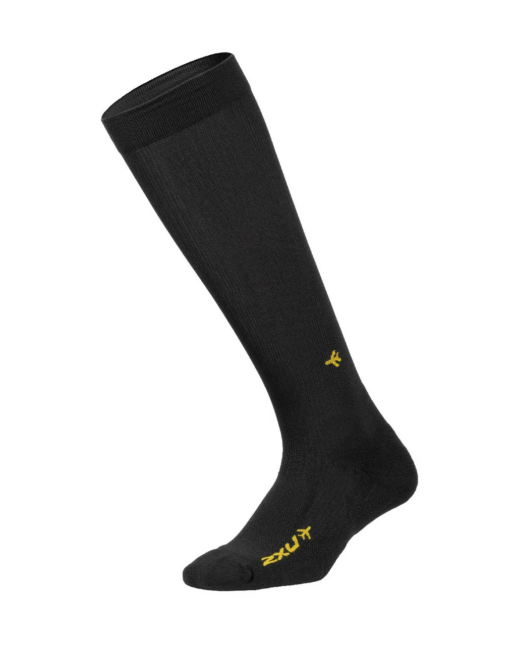 2XU - Flight Compression Socks Ultra Light - Unisex - Black/Black 3 2XU - Flight Compression Socks Ultra Light - Unisex - Black/Black - Image 3