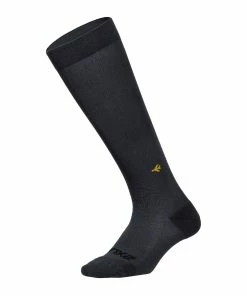 2XU - Flight Compression Socks Ultra Light - Unisex - Black/Black
