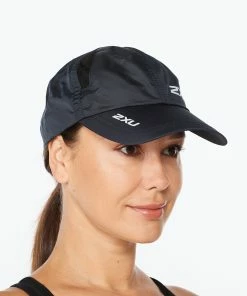 2XU - Unisex Run Cap - Midnight/White
