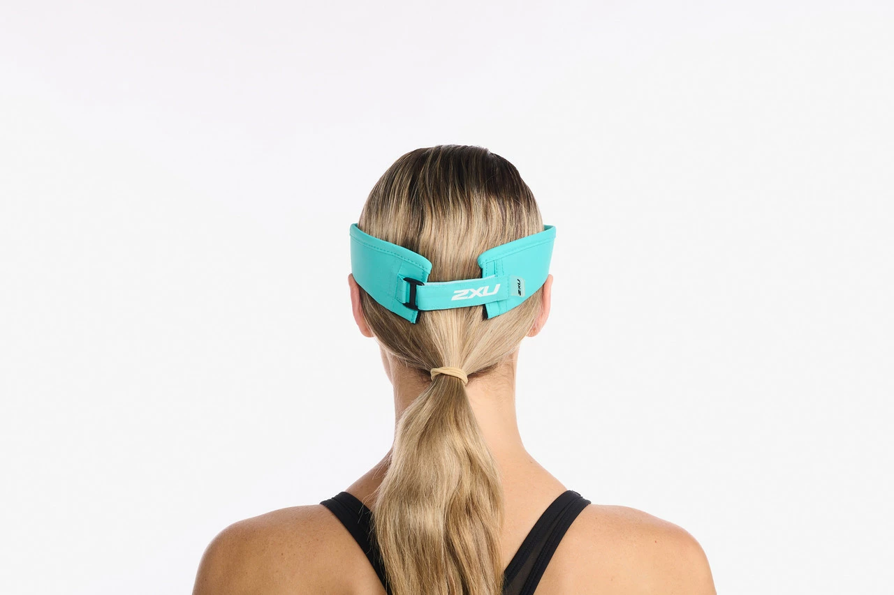 2XU - Run Visor - Unisex - Porcelain/White - Image 2