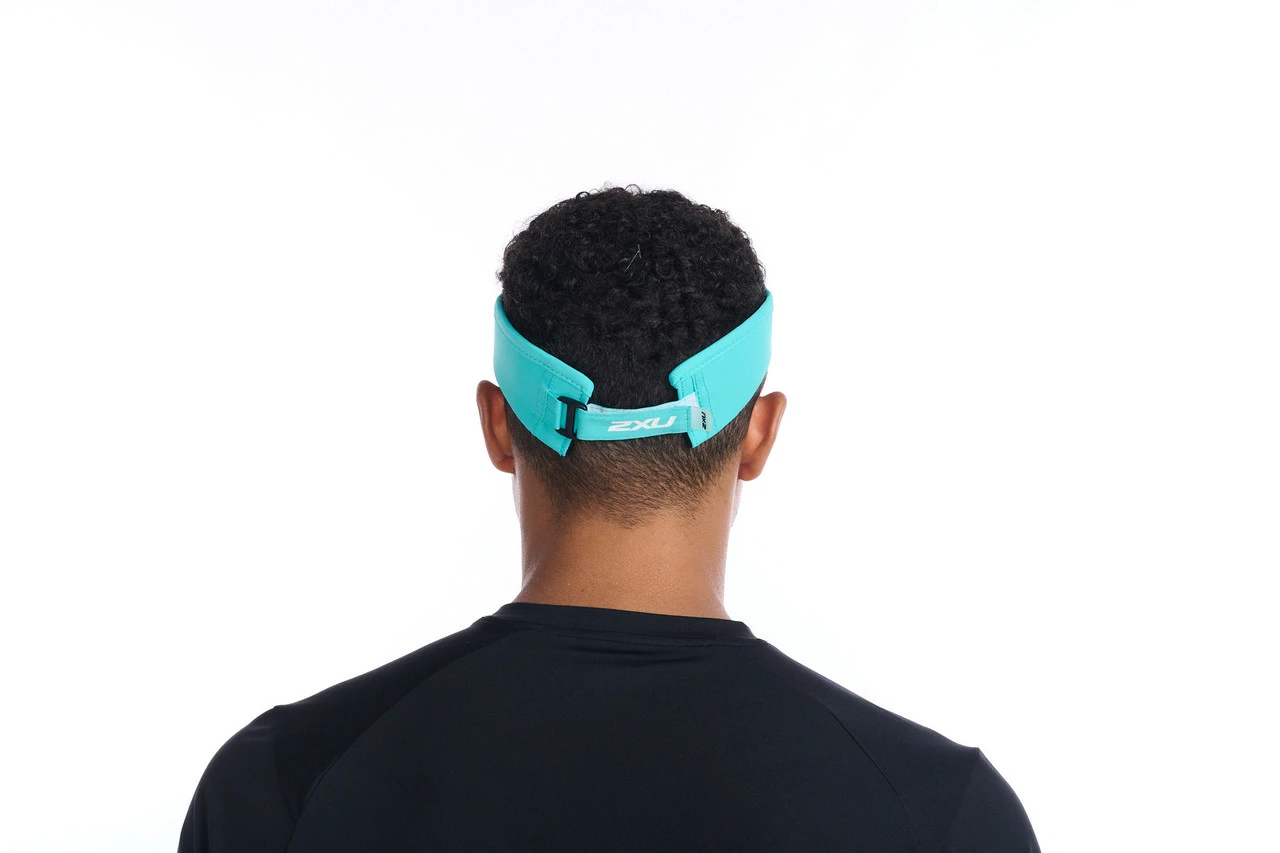 2XU - Run Visor - Unisex - Porcelain/White - Image 6