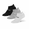 2XU - Unisex Ankle Socks, 3-Pack - Black, White, Grey - 2023