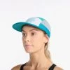 2XU - Light Speed Cap - Unisex - White/Oceanside