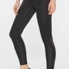 2XU - Mid-Rise Compression Tights - Women's - Black/Dotted Pink Lift Chrome - AW20
