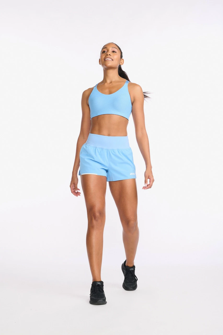 2XU - Aero Medium Impact Bra - Women's - Mirage/Mirage - Image 4