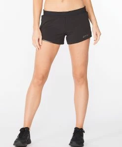 2XU - Light Speed 3" Shorts - Women's - Black/Black Reflective