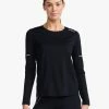 2XU - Aero Long Sleeve - Women's - Black/Silver Reflective - 2023