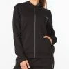 2XU - Commute Full Zip Hoodie - Women's - Black/Turbulence