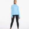 2XU - Ignition 1/4 Zip - Women's - Mirage/Silver Reflective