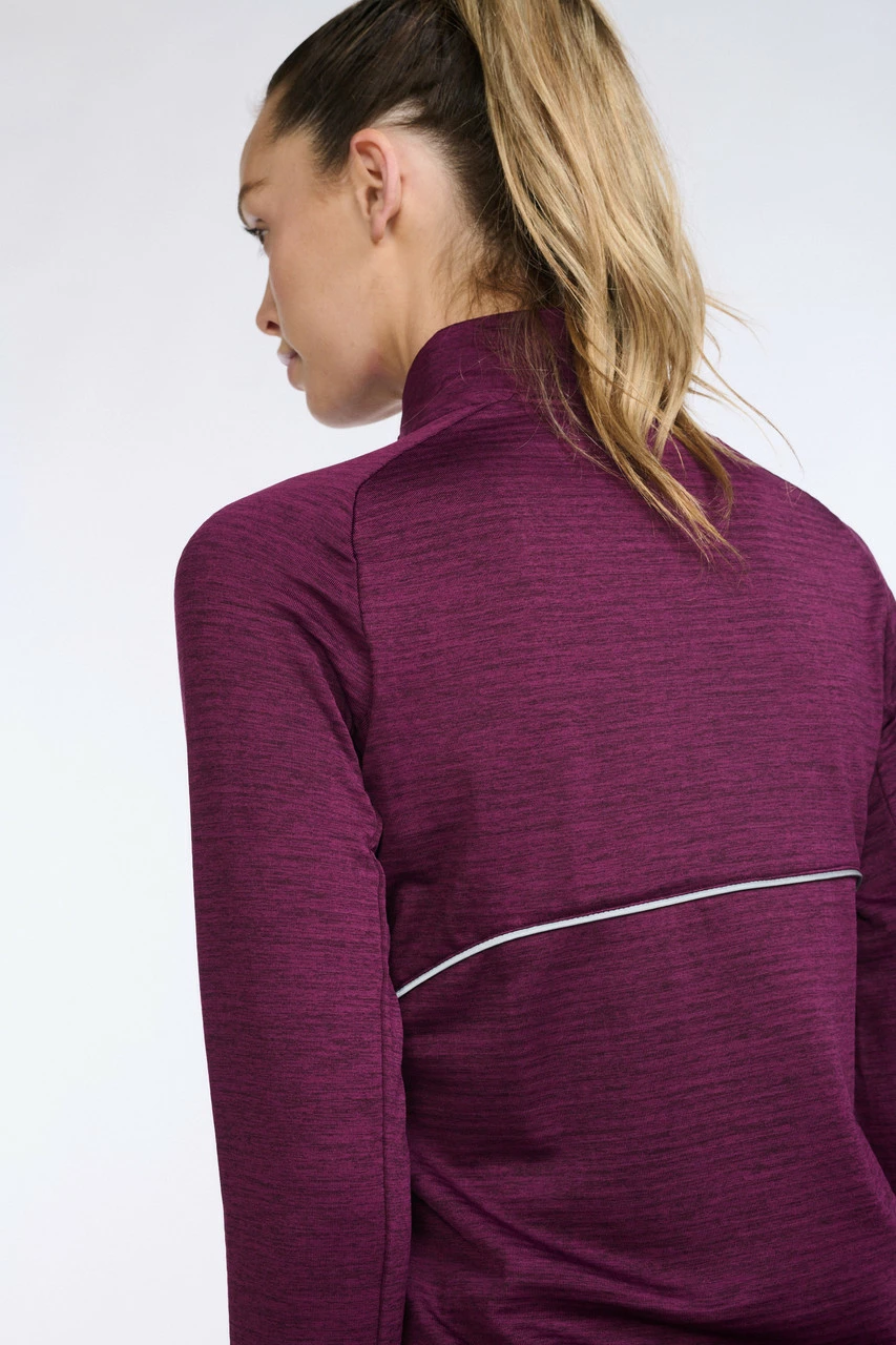 2XU - Ignition 1/4 Zip - Women's - Beet/Silver Reflective - Image 26