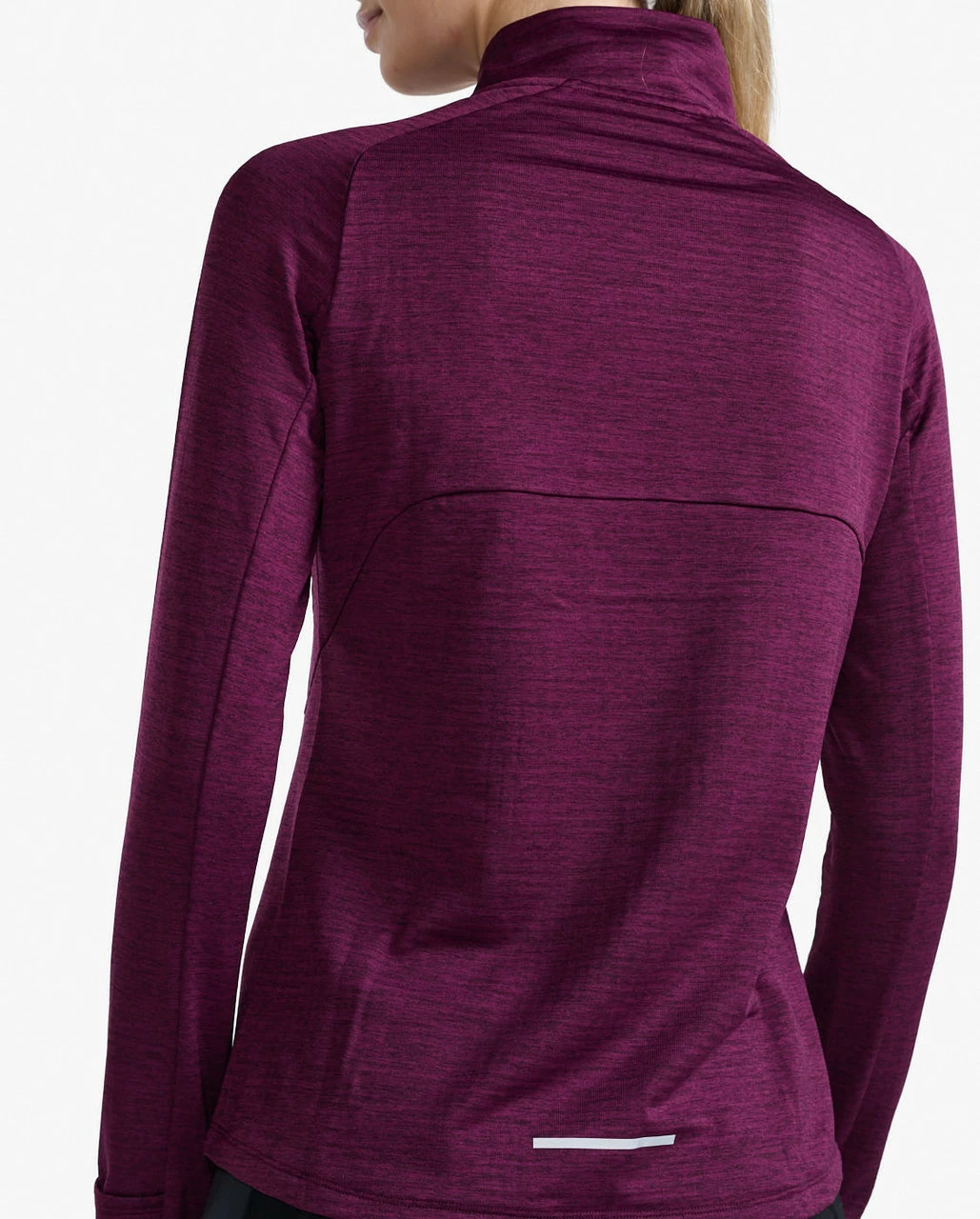 2XU - Ignition 1/4 Zip - Women's - Beet/Silver Reflective - Image 5
