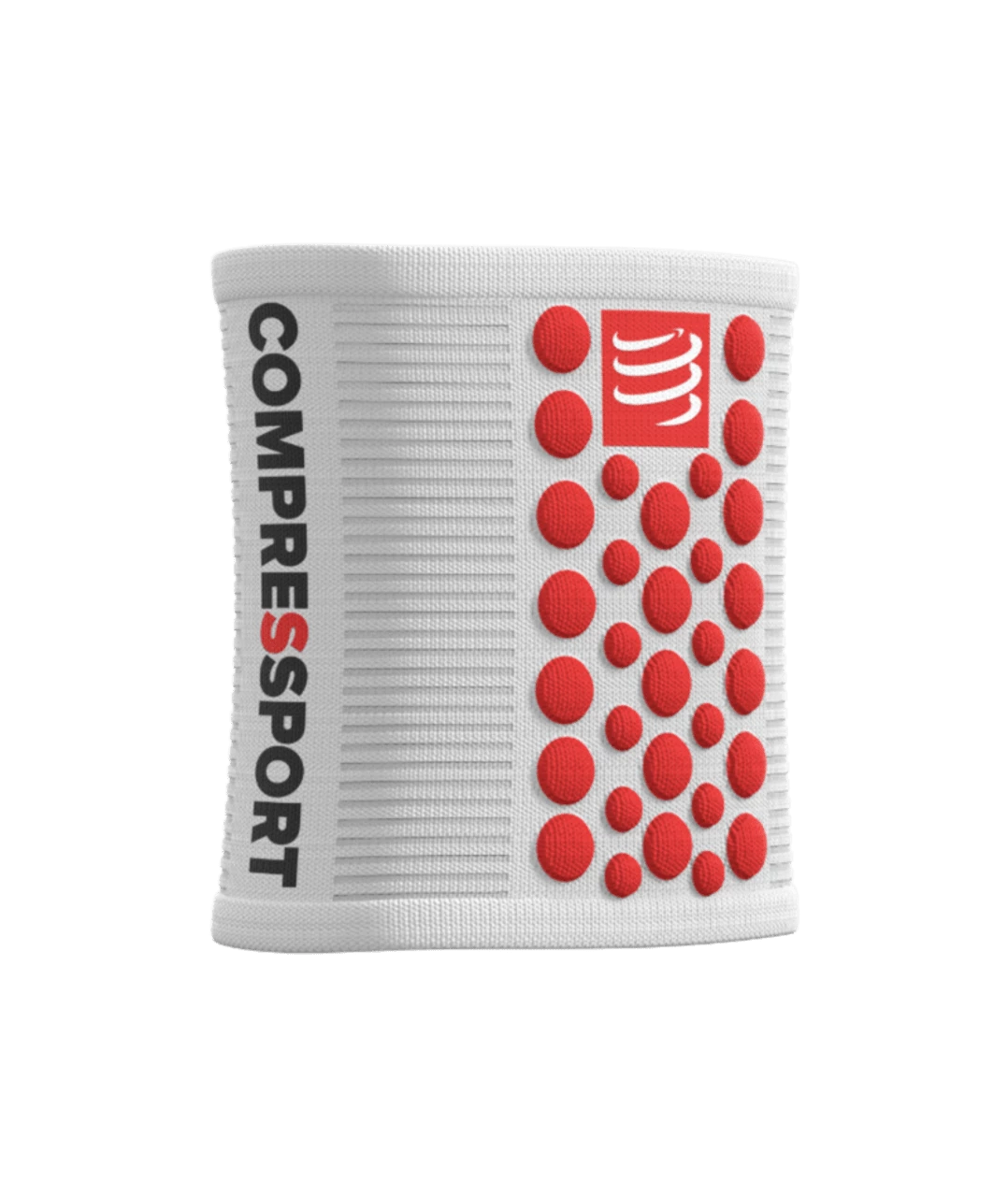 Compressport - Sweatbands 3D.Dots - Unisex - White/Red