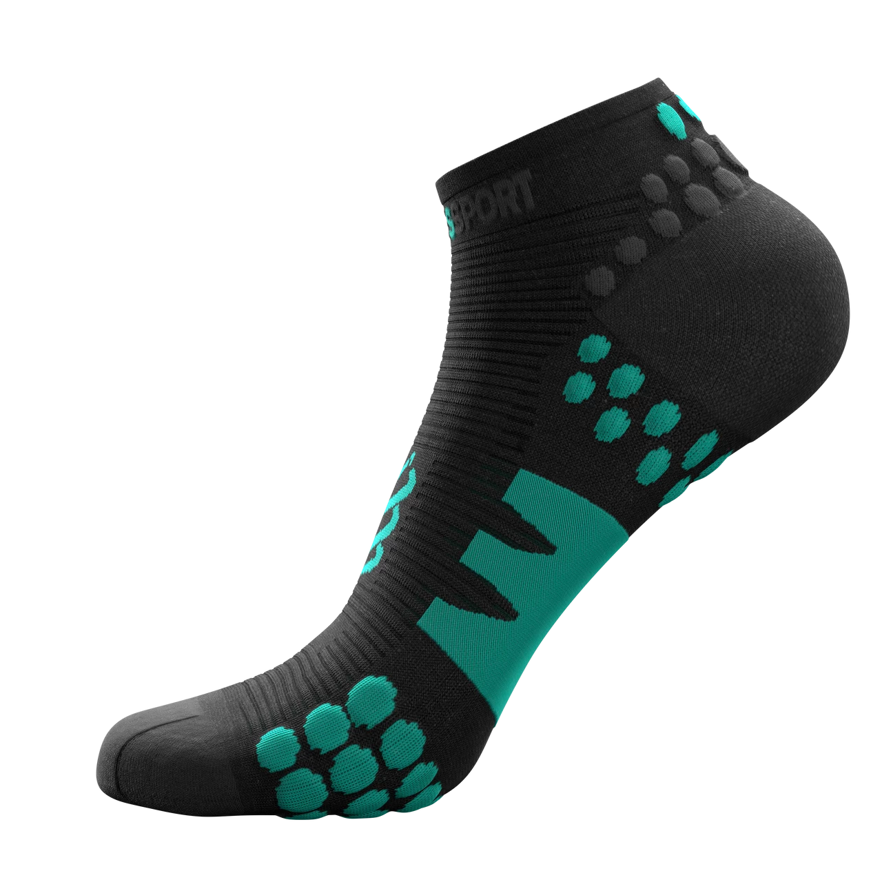 Compressport - Pro Racing Socks V3.0 Run Low - Black Edition - Unisex - Image 5
