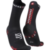 Compressport - Pro Racing Socks V4.0 Run High - Unisex - Black/Red