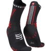 Compressport - Pro Racing Socks V4.0 Trail - Unisex - Black/Red