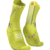 Compressport - Pro Racing Socks V4.0 Trail - Unisex - Primerose/Alloy