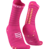 Compressport - Pro Racing Socks V4.0 Ultralight Run High - Unisex - Fluo Pink/Primerose
