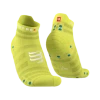 Compressport - Pro Racing Socks V4.0 Ultralight Run Low - Unisex - Primerose/Fjord Blue