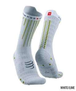 Compressport - Aero Socks - Unisex - White/Lime
