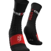 Compressport - Pro Racing Socks Winter Run - Unisex - Black/Red
