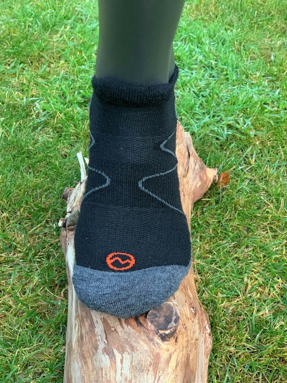 MOGGANS - No Show Socks - Black - Unisex 2 MOGGANS - No Show Socks - Black - Unisex - Image 2