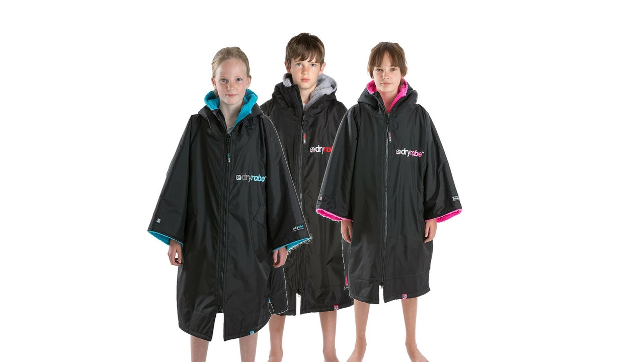 Dryrobe - Advance Short Sleeve Changing Robe - Kids 10-14