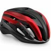 MET - My21 Trenta 3K Cycle Helmet - Carbon Black/Red